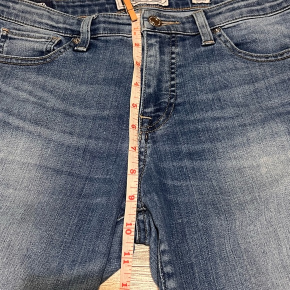 Lucky Brand Women Jeans 6 Blue Ava Skinny Ankle Cheville Frayed Raw Hem Stretch - Picture 2 of 15